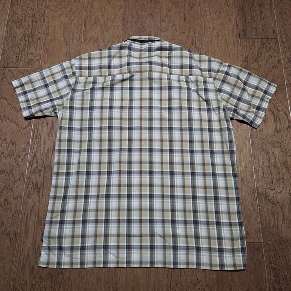 Kuhl Eluxur Shirt Men's XL Short Sleeve Button Up Hiking Outdoors - Picture 5 of 8